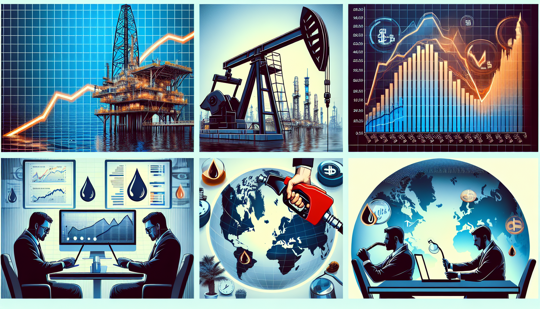 You are currently viewing 오늘의 유가 하락 원인과 향후 전망 분석